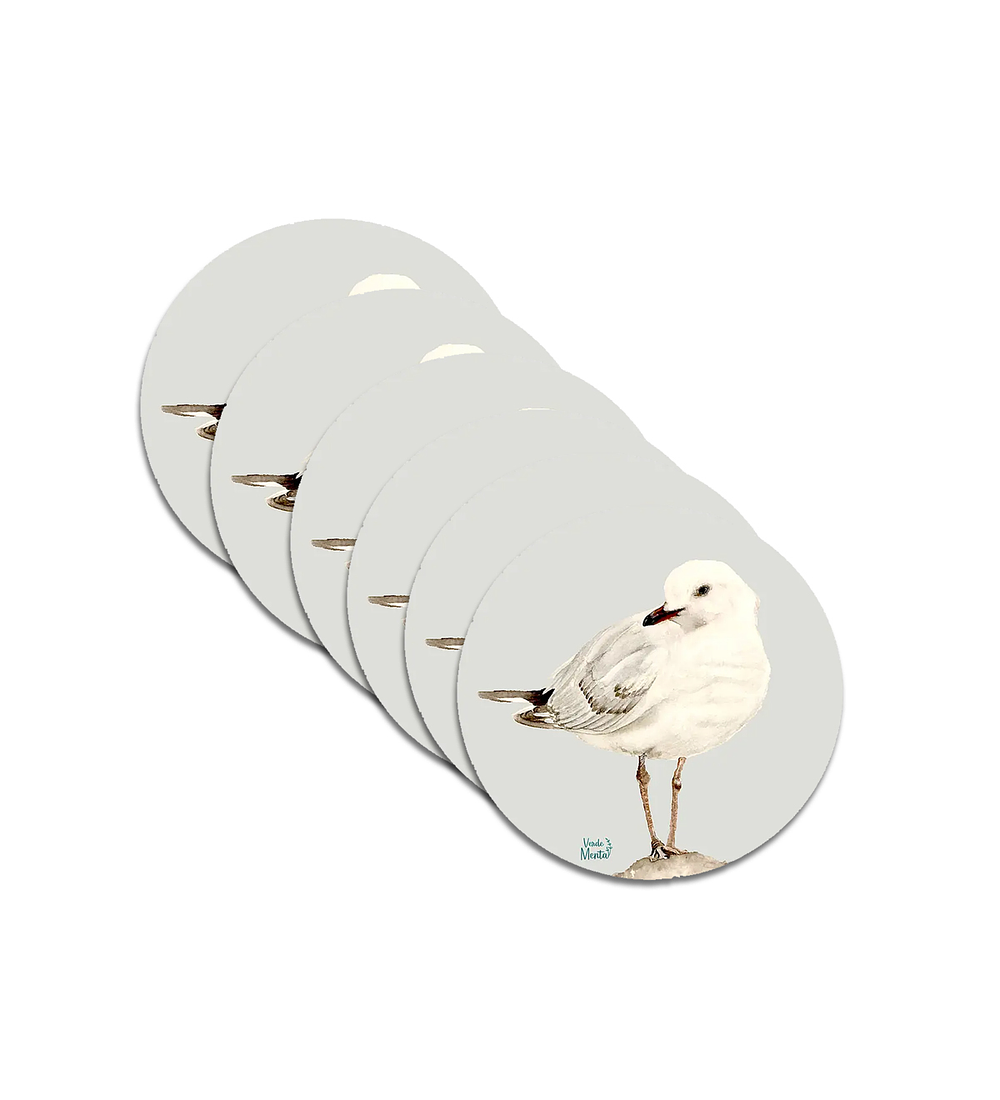 Set 6 individuales Gaviota Redondo - 37 x 37 cm