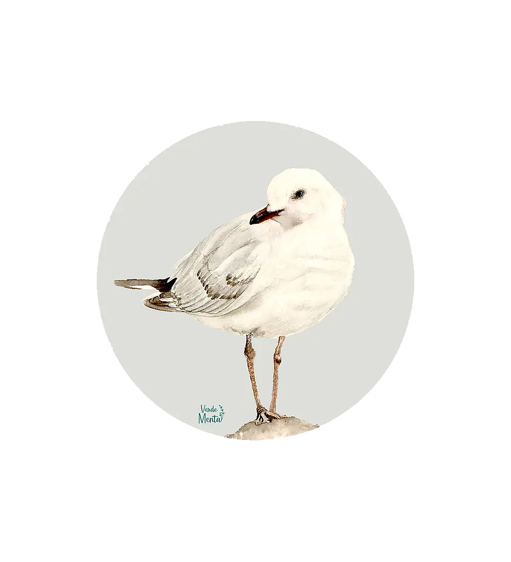 Set 6 individuales Gaviota Redondo - 37 x 37 cm