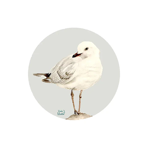 Set 6 individuales Gaviota Redondo - 37 x 37 cm
