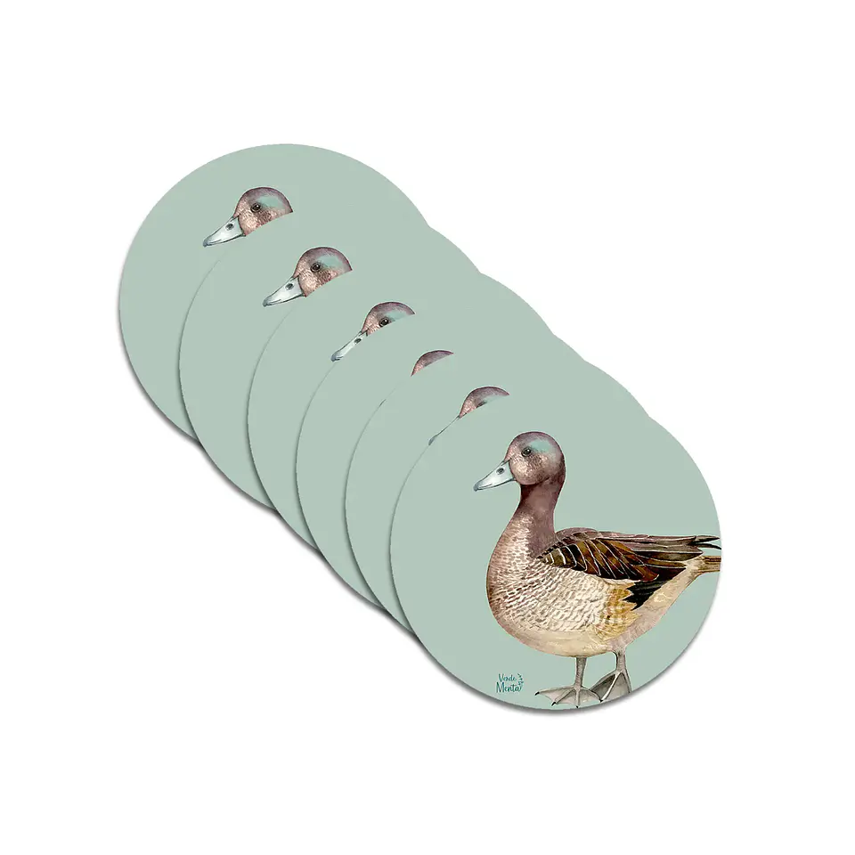 Set 6 individuales Pato Silvestre 2- Redondo 37 x 37 cm 2