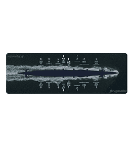 Playmat Submarino - 120 x 40 cms