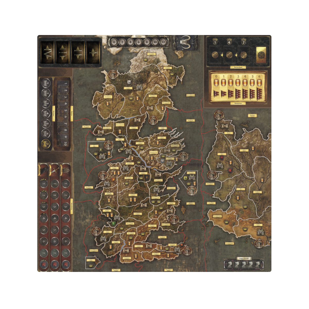 Playmat Personalizado Game of Thrones 90 cm x 90 cm