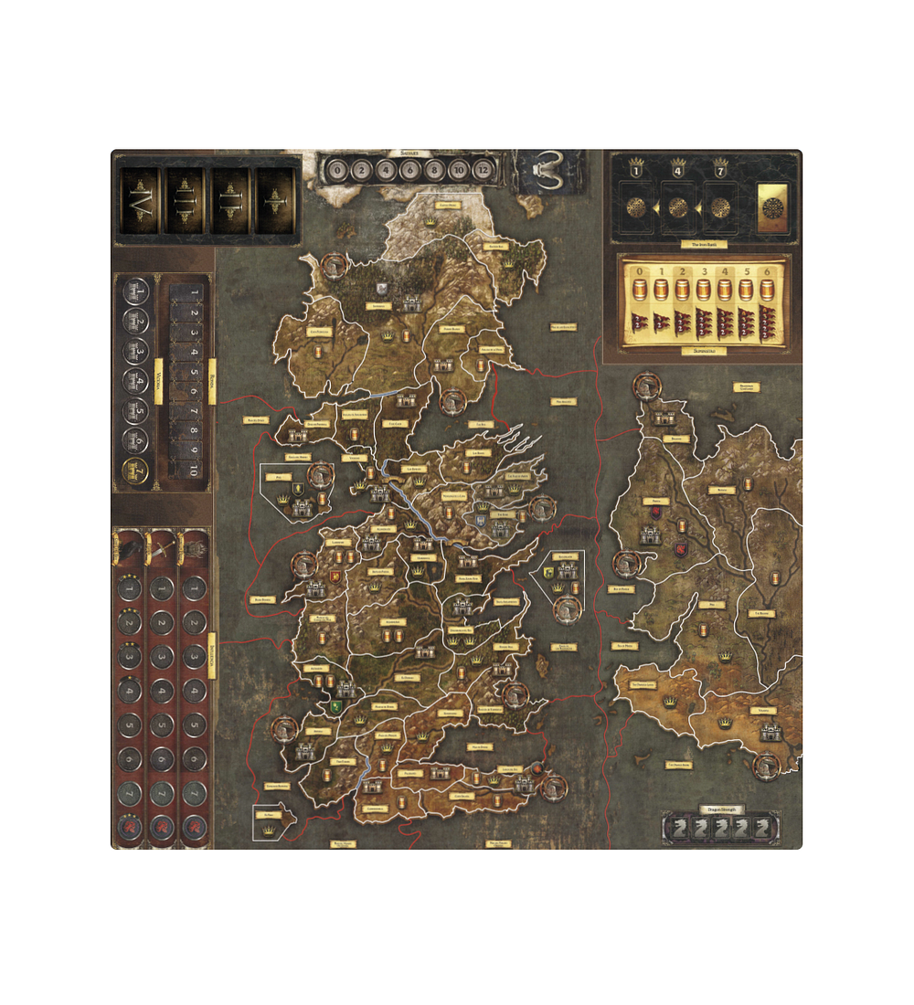 Playmat Personalizado Game of Thrones 90 cm x 90 cm