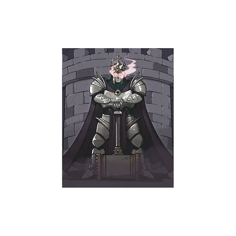 Mousepad King - 30 x 20 cms
