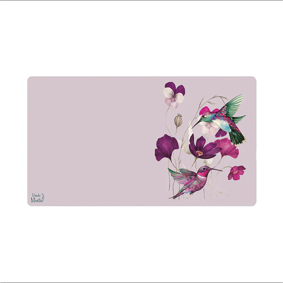 Office Pad Picaflores Magenta- 40 X 70 Cm 1