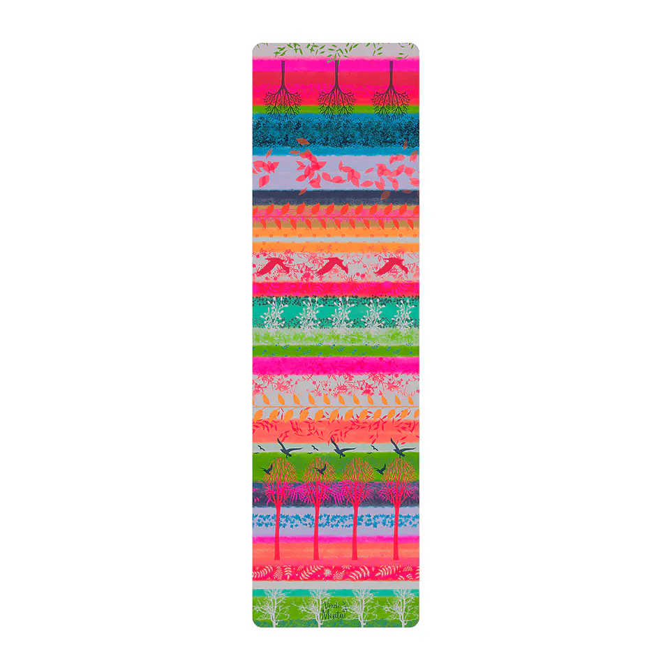 Camino de Mesa Pattern Arboles Fuccia- 40 x 140 cm 1