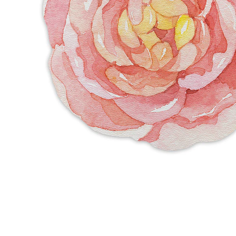Set 6 Individuales Flor Tempo Carmin