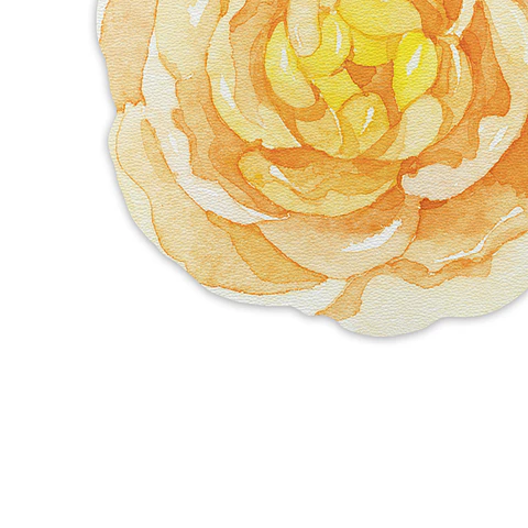 Set 6 Individuales Flor Tempo Ambar