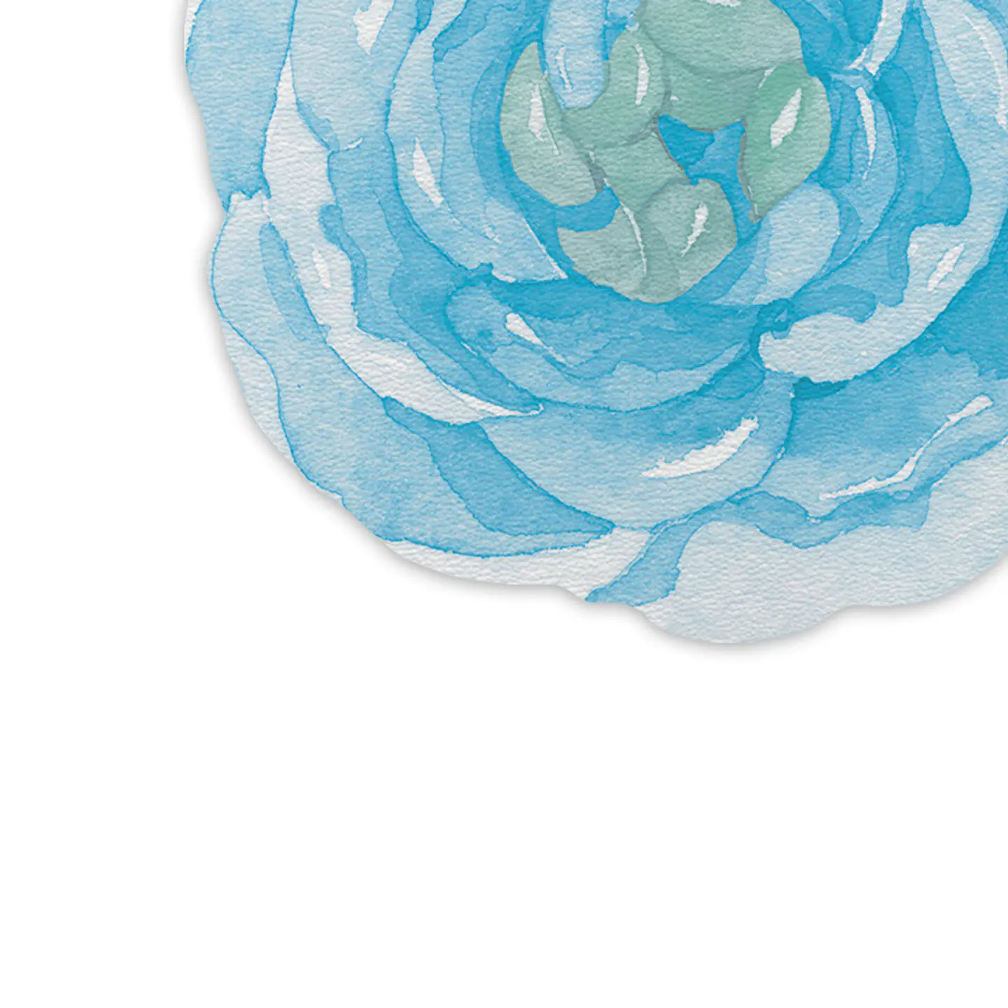 Set 6 Individuales Flor Tempo Celeste 2