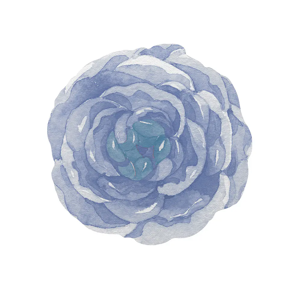 Set 6 Individuales Flor Tempo Violeta 1