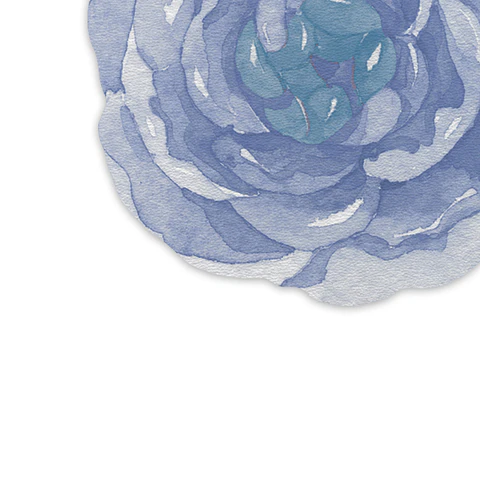 Set 6 Individuales Flor Tempo Violeta
