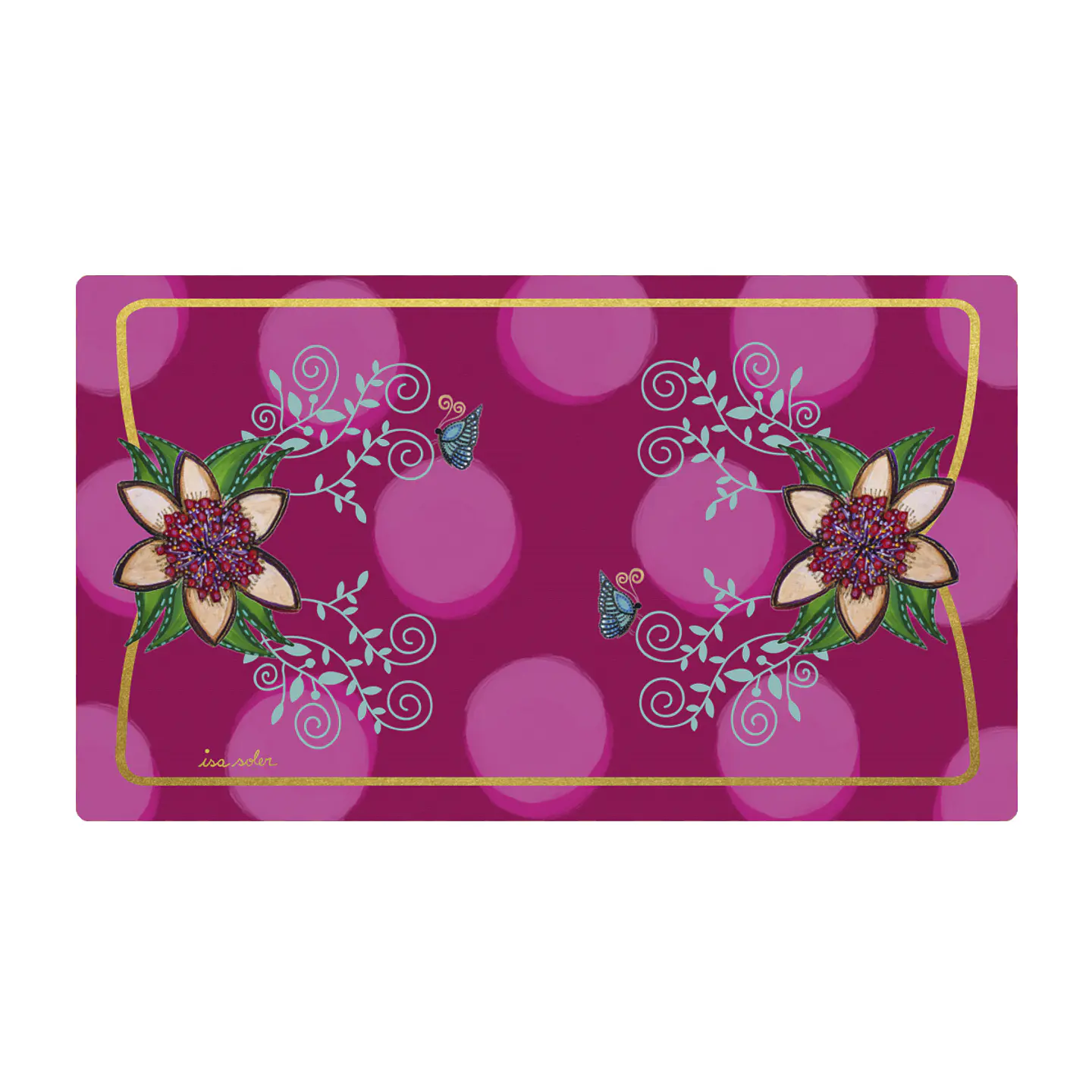 Office Pad Fucsia 1