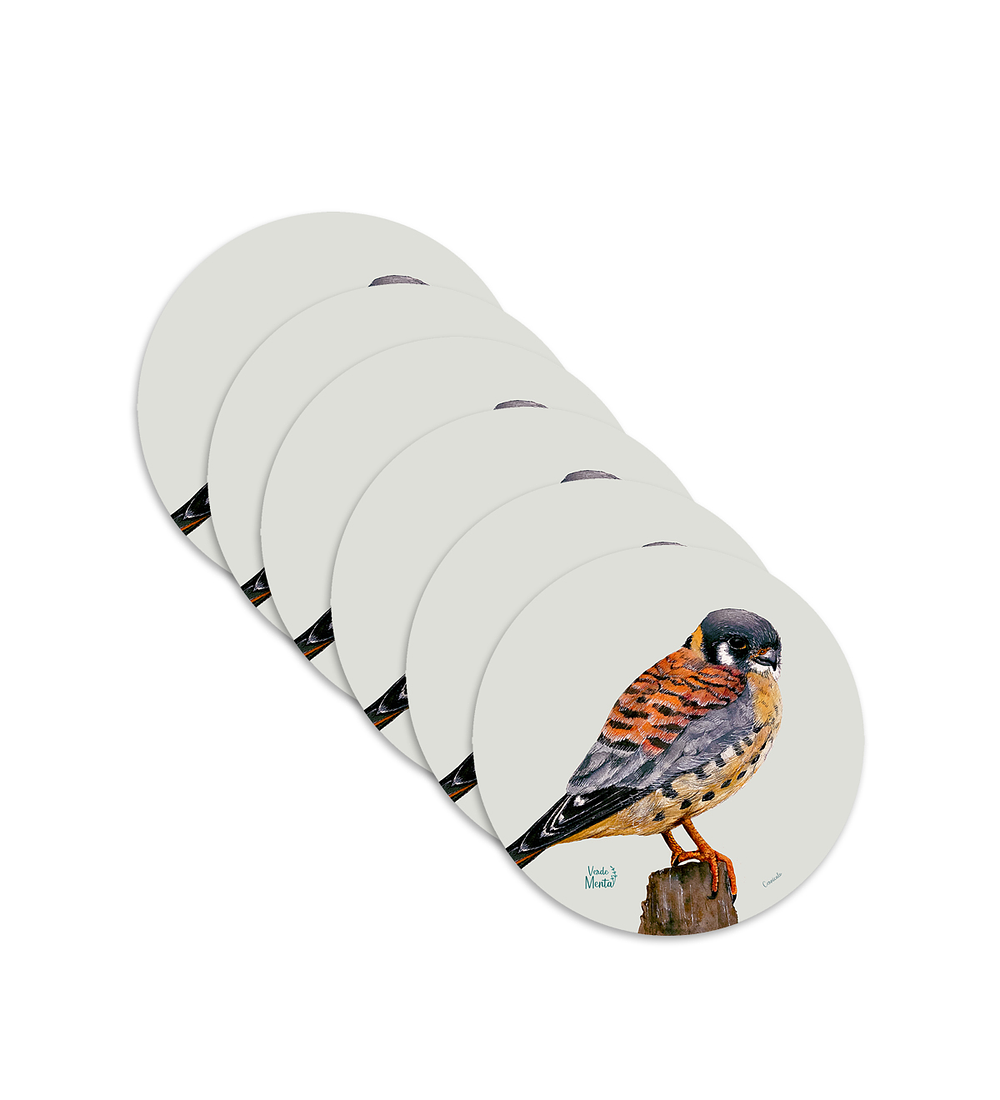 Set 6 individuales Cernícalo- Redondo 37 x 37 cm