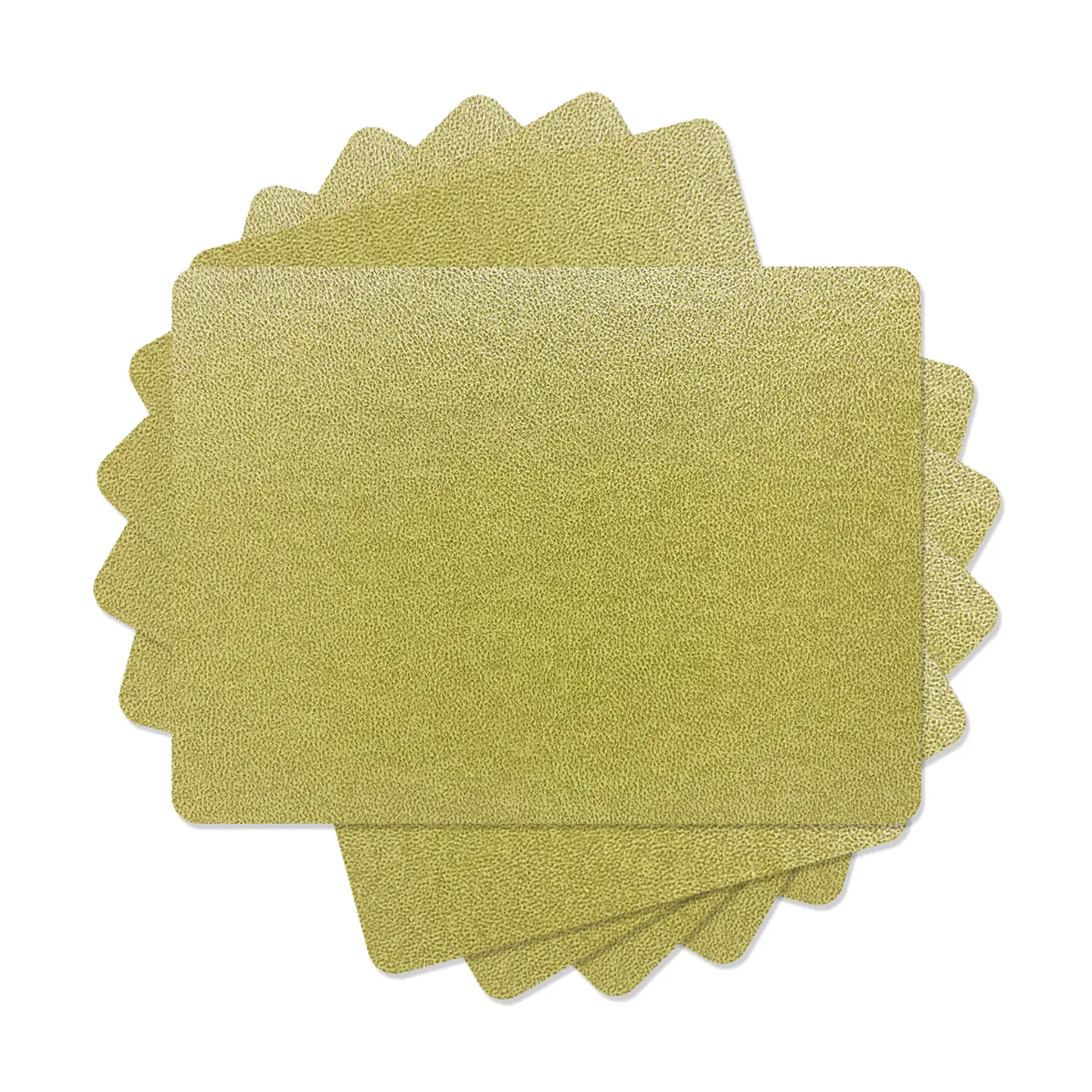 Set de 4 Individuales Novo Cuero Lemon 7