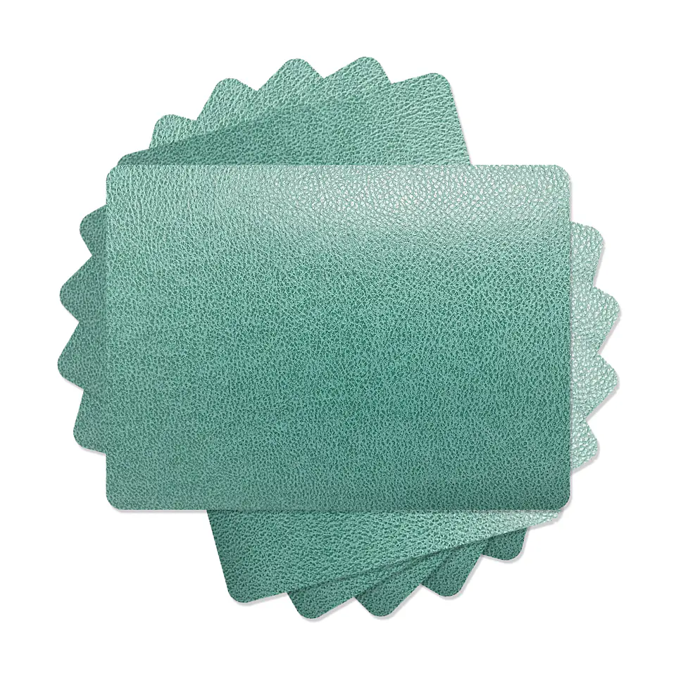 Set de 8 Individuales Novo Cuero Green 6