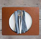 Set de 8 Individuales Novo Cuero Brown Marble - Miniatura 2