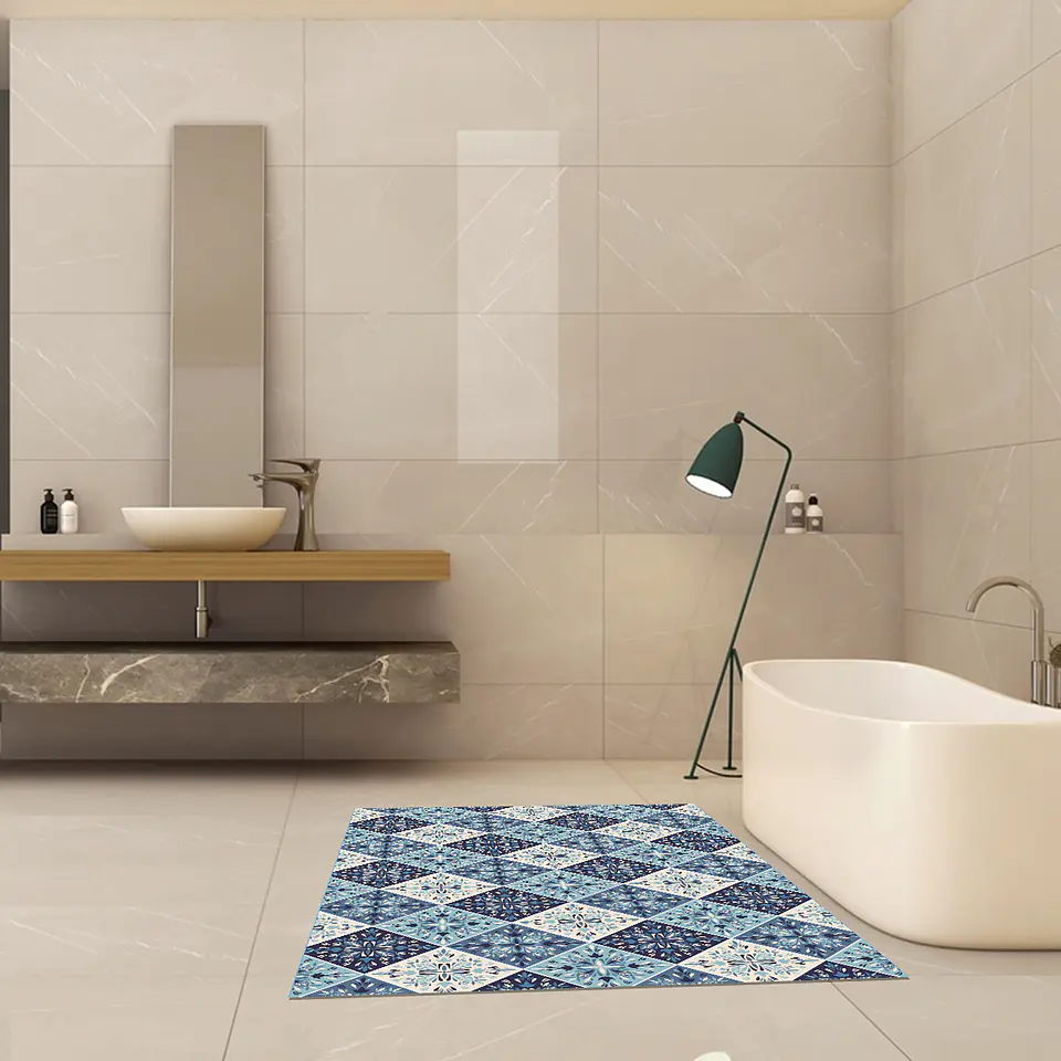 Alfombra Blue Tile 3