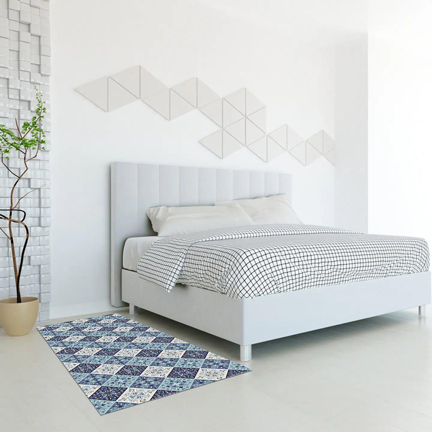 Alfombra Blue Tile 9