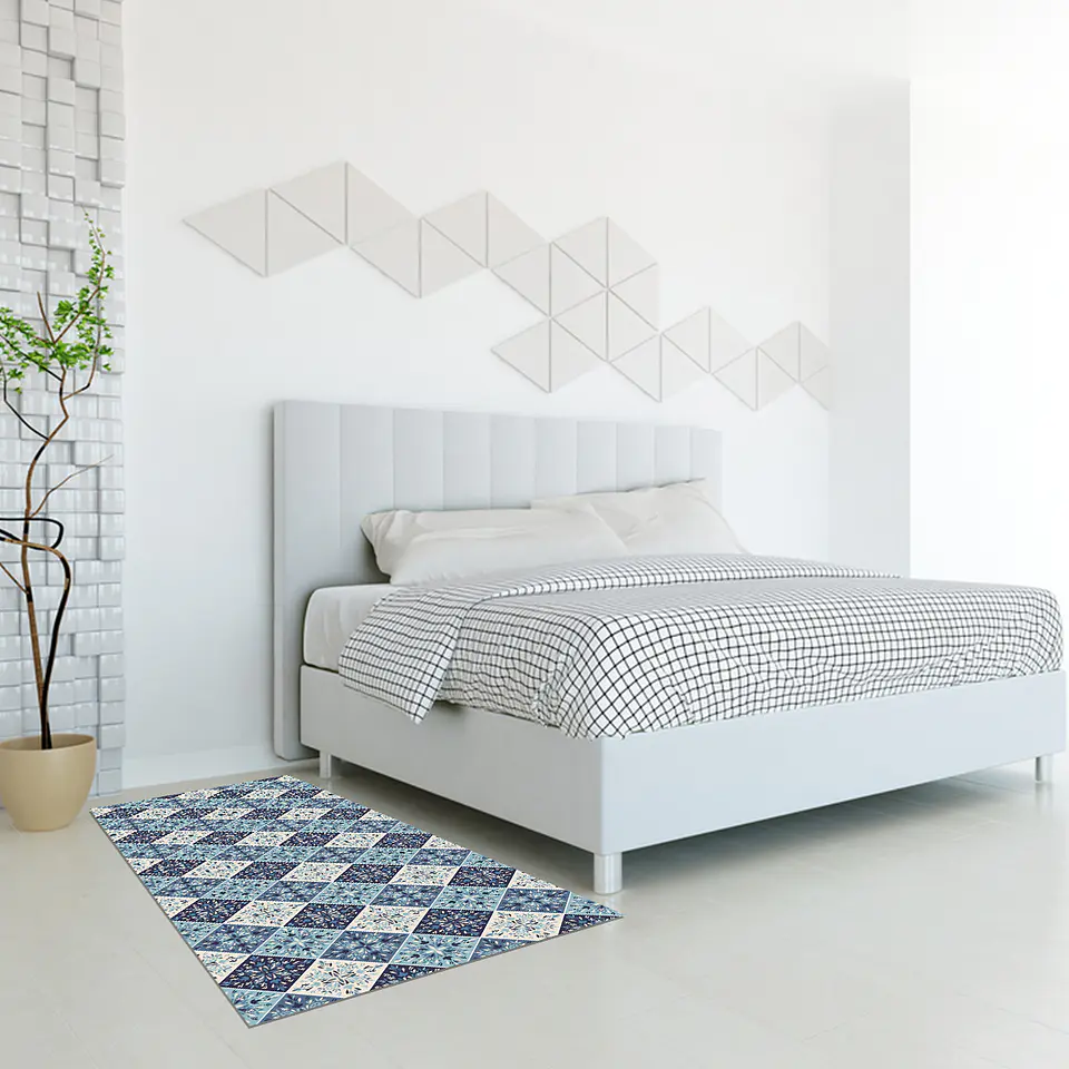 Alfombra Blue Tile 9