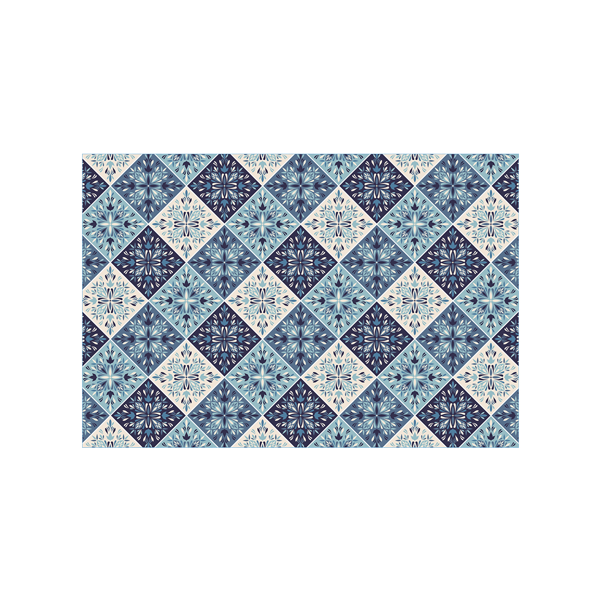 Alfombra Blue Tile