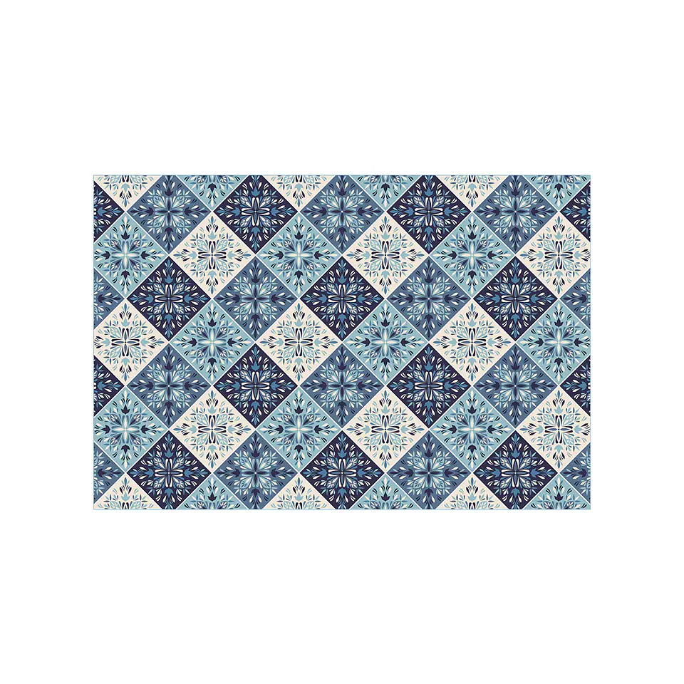 Alfombra Blue Tile 1