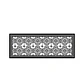 Set 2 Alfombras De Cocina Ultra Delgada Flor Arabe Black - Miniatura 5