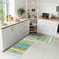 Set 2 Alfombras De Cocina Ultra Delgada Madera Chiloe - Miniatura 3