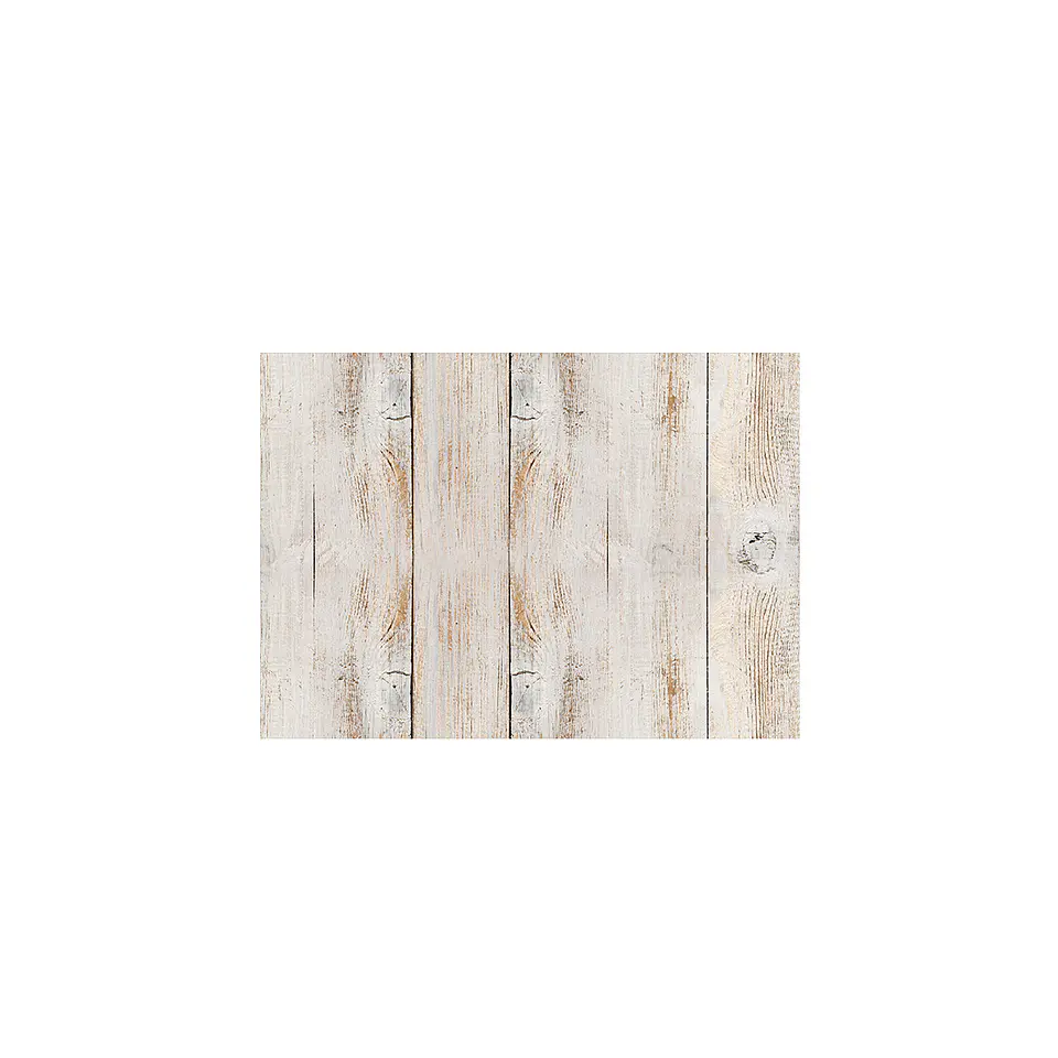 Set 2 Alfombras De Cocina Ultra Delgada Madera Natural 4