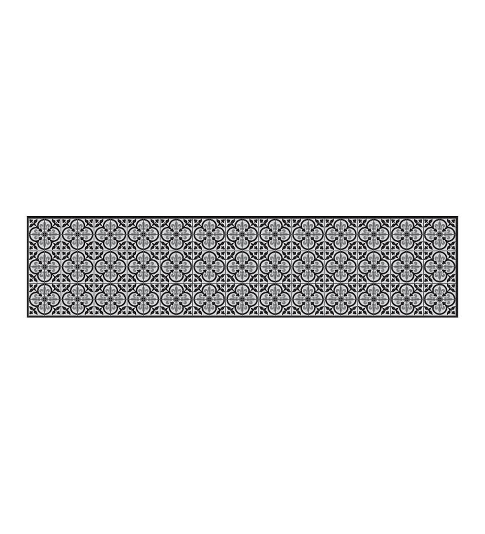 ALFOMBRA RUECA GRIS 105 X 435 CM