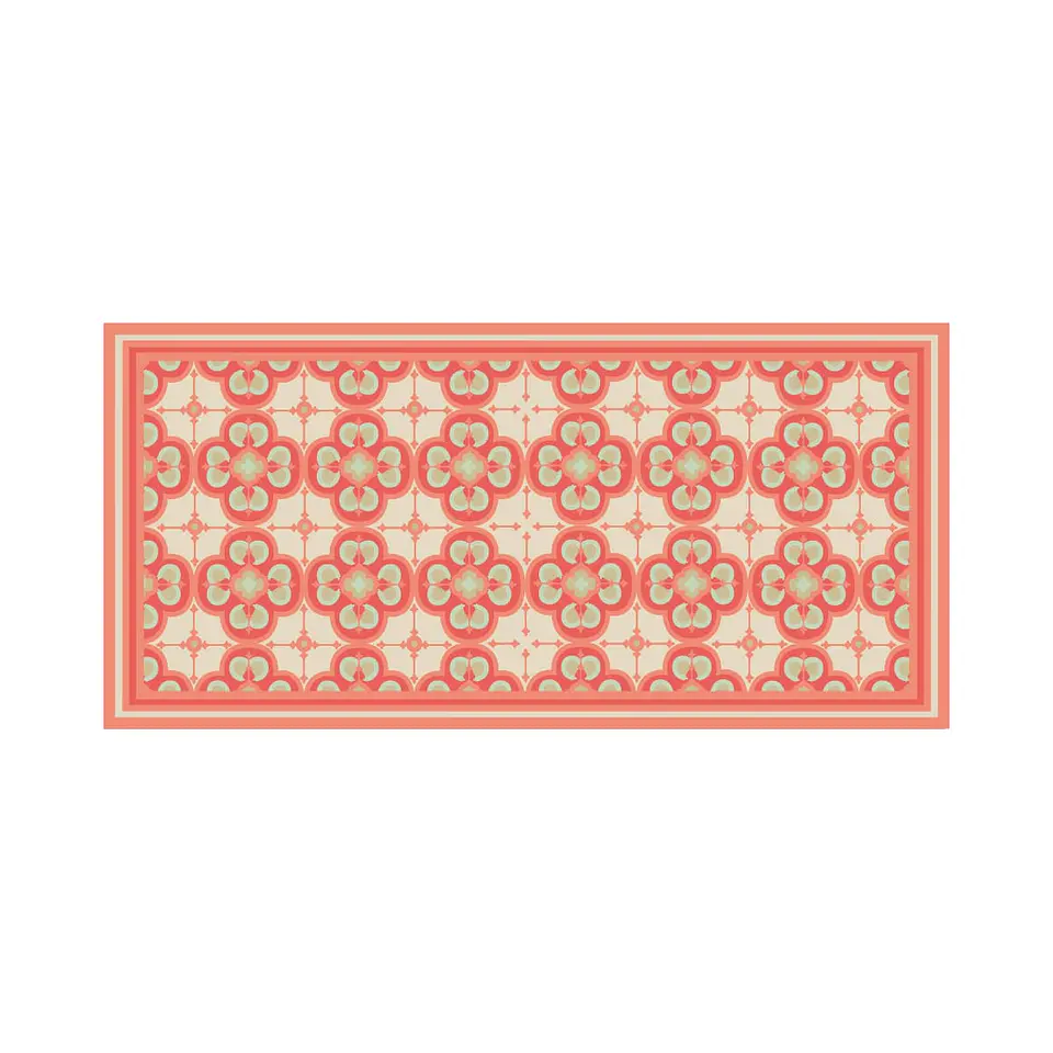 Piso Cocina Flor Árabe Coral 50 x 70 cm – Outlet 8