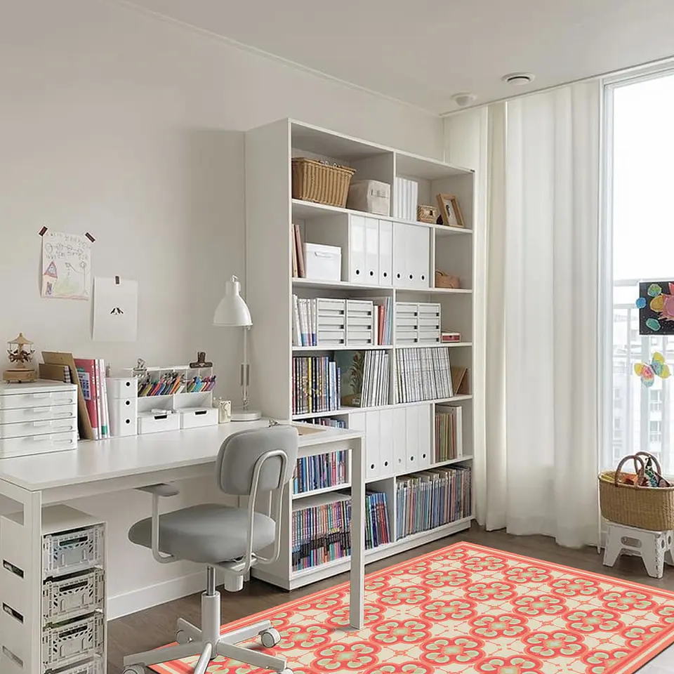Piso Cocina Flor Árabe Coral 50 x 70 cm – Outlet 15
