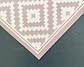 Alfombra Vinílica De Baño Davanti - Rombos Rosa 40x60cm - Miniatura 3