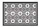 Piso Cocina Flor Árabe Negra 40 x 60 cm – Outlet - Miniatura 1
