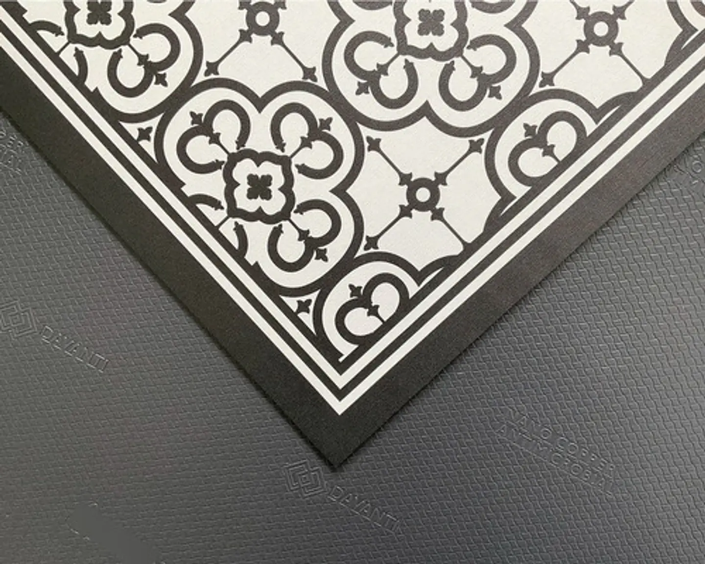 Piso Cocina Flor Árabe Negra 40 x 60 cm – Outlet 3