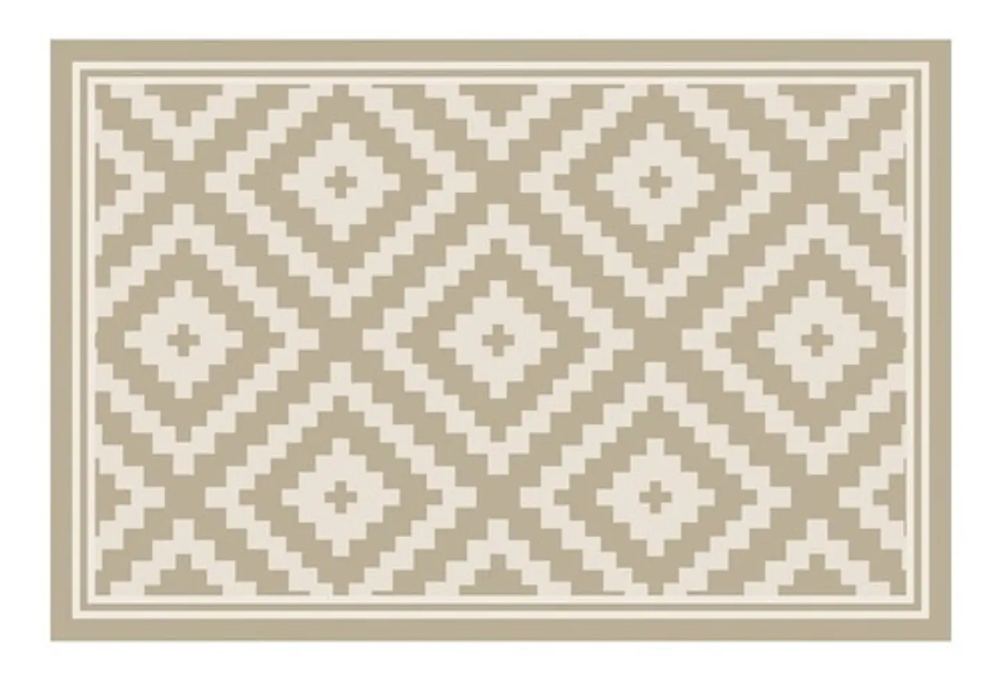 Piso Cocina Rombos Arena 40 x 60 cm – Outlet 1