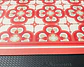 Alfombra Vinílica De Baño Davanti - Flor Árabe Coral 40x60cm - Miniatura 4