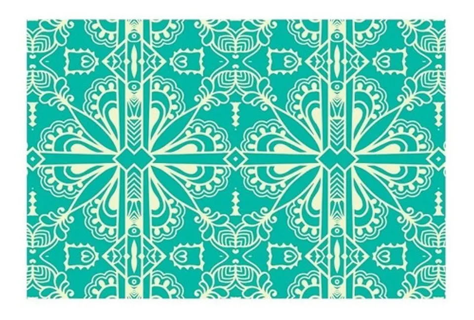 Piso Cocina Mandala Flor 40 x 60 cm – Outlet 1