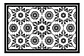 Alfombra Vinílica De Baño Davanti - Flor Hindú Negra 40x60cm - Miniatura 2