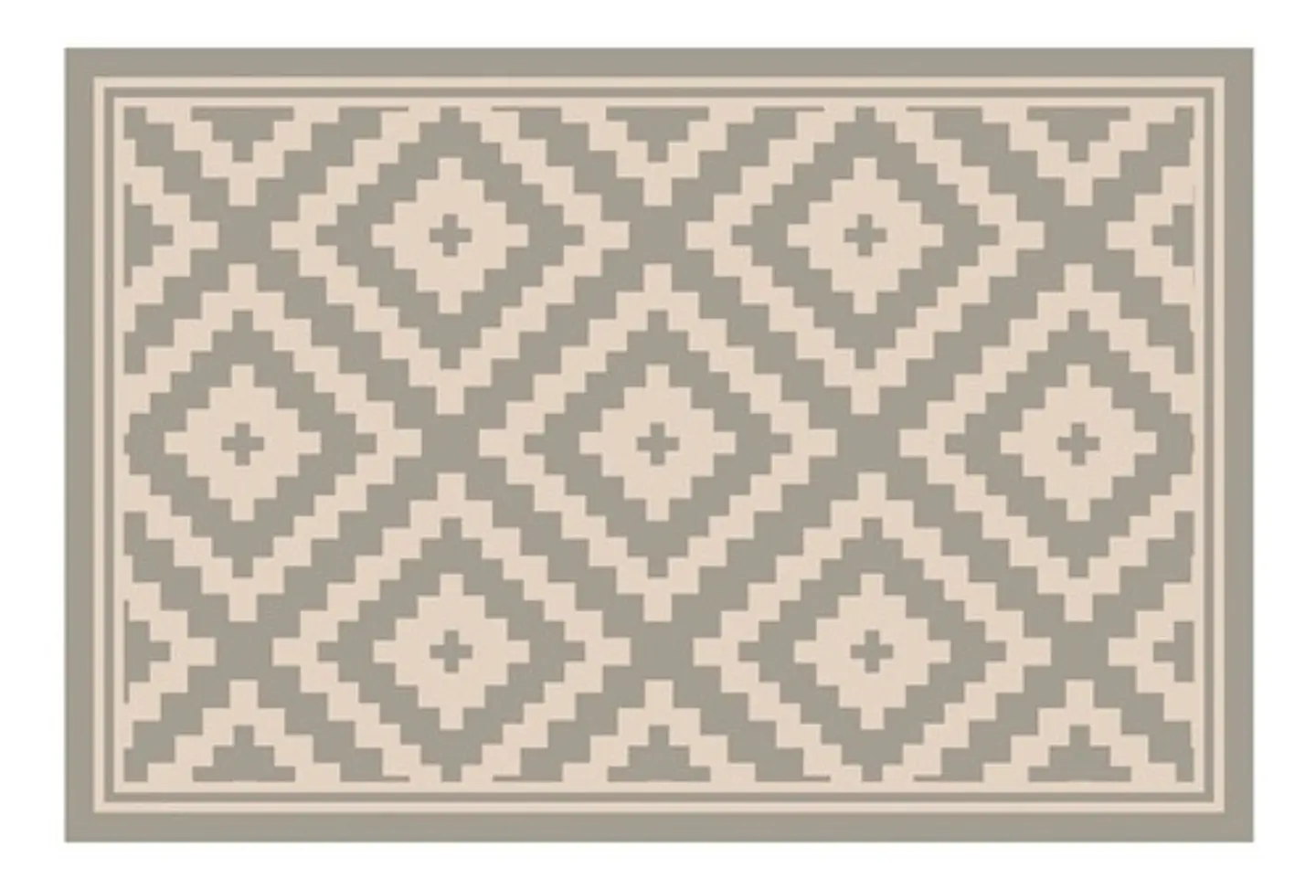 Piso Rombos Ceniza 40 x 60 cm – Outlet 1