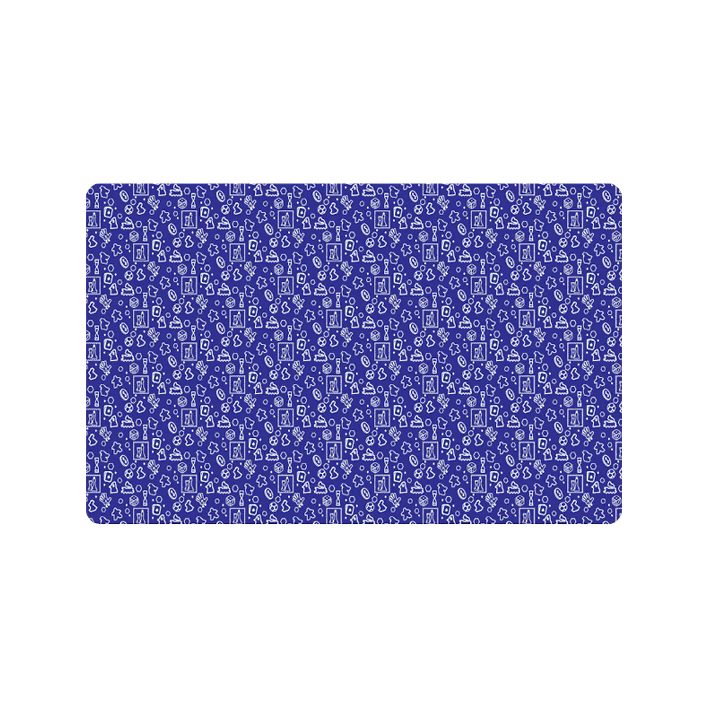Playmat Patron Enroque Azul - 140 x 80 cms 1