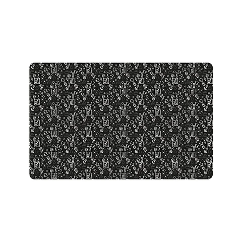 Playmat Patron Enroque Negro - 140 x 80 cms