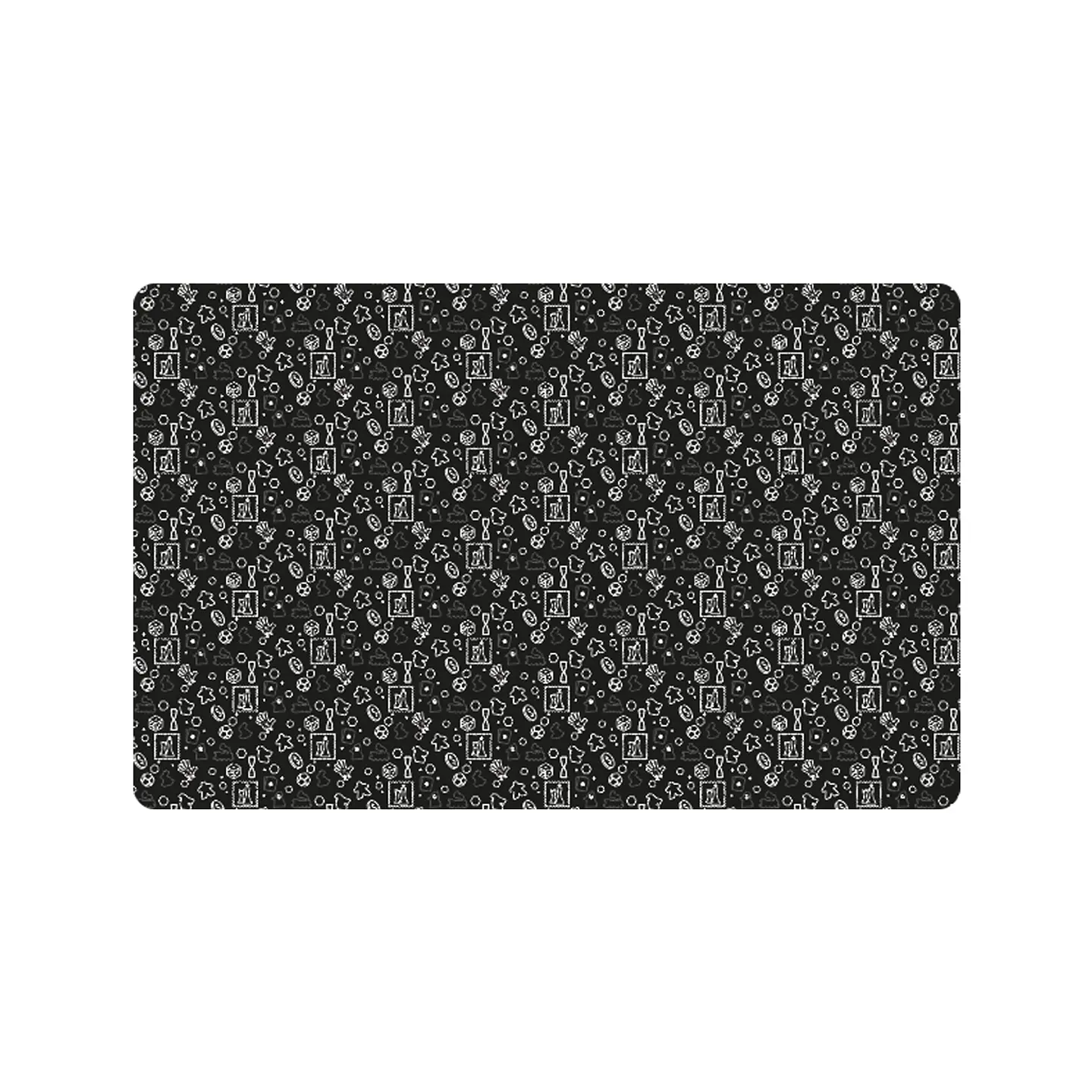 Playmat Patron Enroque Negro - 140 x 80 cms 1