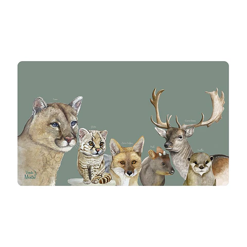 OFFICE PAD ANIMALES CHILENOS 40 x 70 cm