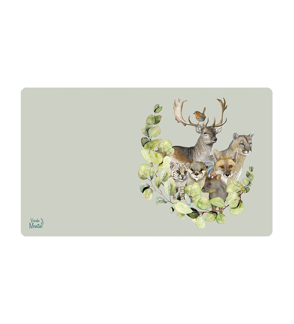 OFFICE PAD ANIMALES ENDEMICOS 40 x 70 cm