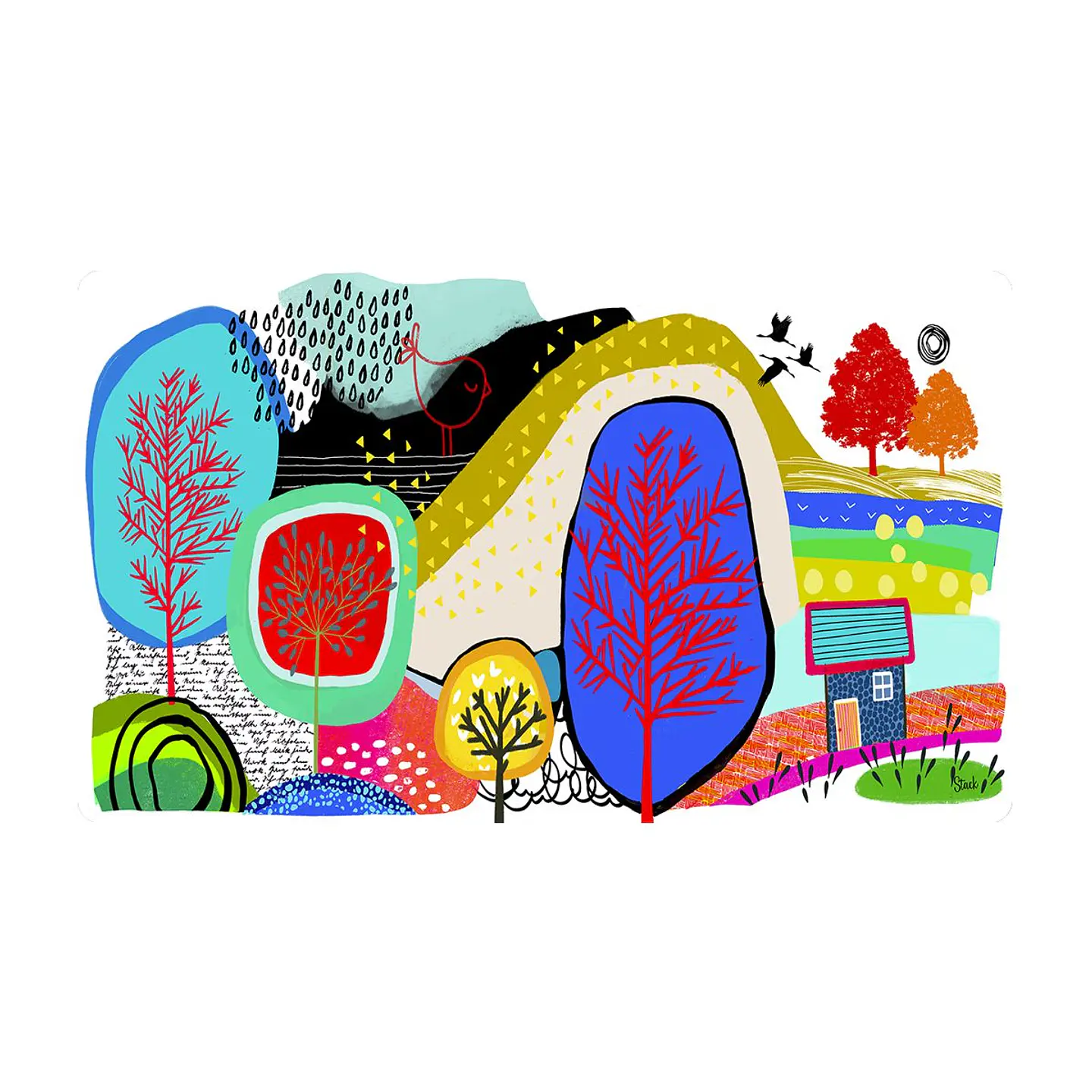 OFFICE PAD SOPLA EL VIENTO 40 x 70 cm 1