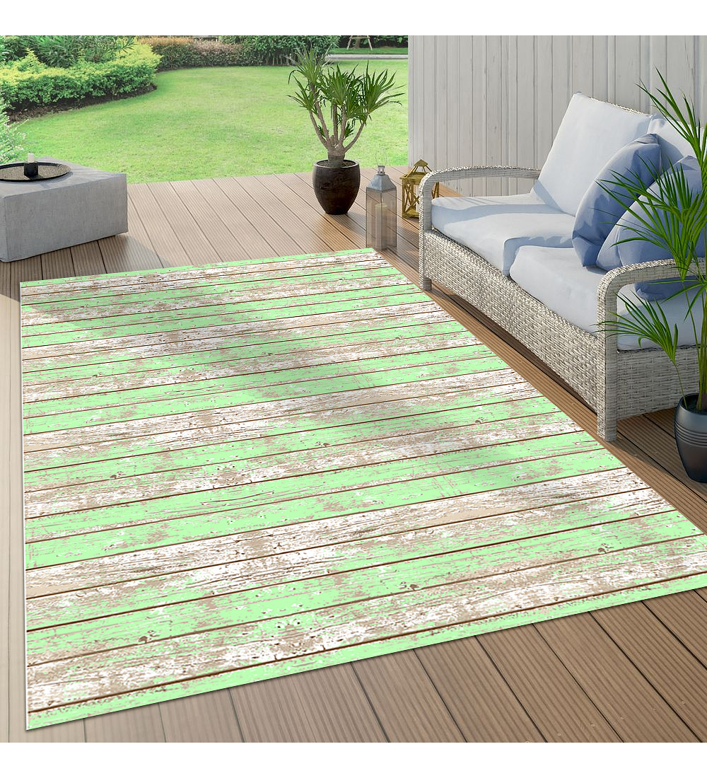 .MADERA VINTAGE VERDE 50 x 70 cm