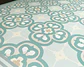 Piso Cocina Flor Árabe Turquesa 40 x 60 cm – Outlet - Miniatura 4