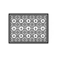 Piso Cocina Flor Árabe Negra 50 x 70 cm – Outlet - Miniatura 1