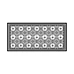 Piso Cocina Flor Árabe Negra 50 x 70 cm – Outlet - Miniatura 7