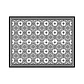 Piso Cocina Flor Árabe Negra 50 x 70 cm – Outlet - Miniatura 15